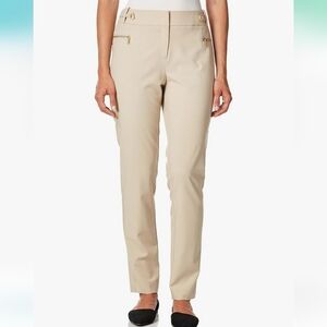 Calvin klien womens nwt beige modern essentials straight leg pants size 12